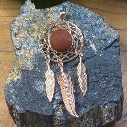 Drmmefanger vedhng karneol