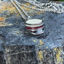 925 Sterling slv Stvring design studenterhue halskde