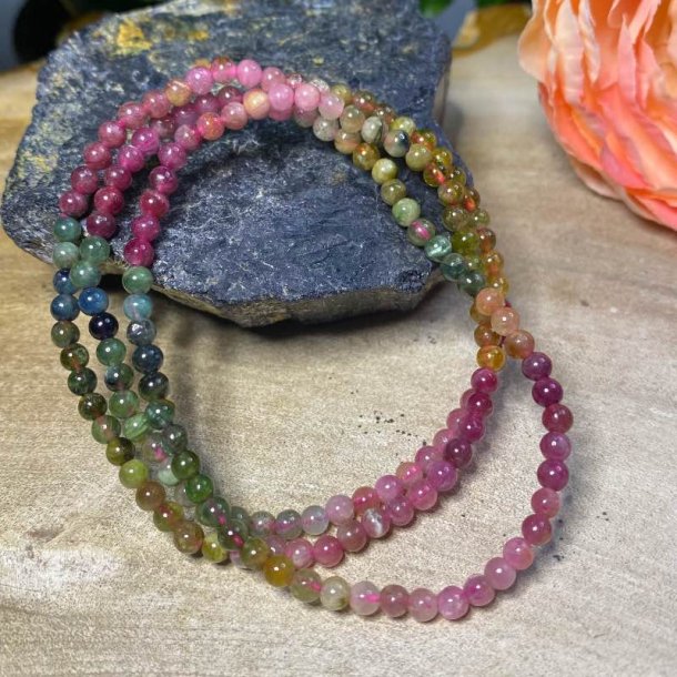 Turmalin triple armbnd 4mm