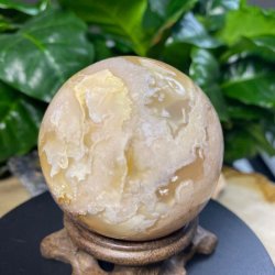 Flower agat kugle 59mm