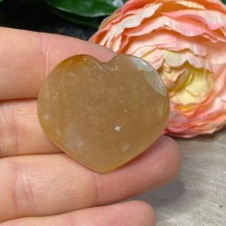 Karneol hjerte 38mm