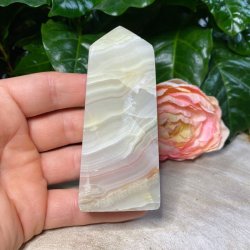 Stribet onyx obelisk