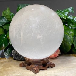 Selenit kugle 12cm