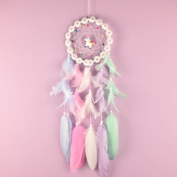 Drmmefanger regnbue med unicorn