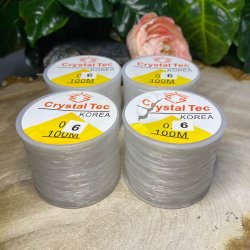 Smykketrd Elastik 0.6mm 100m