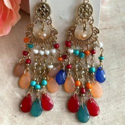 Gudinde reringe flerfarvet