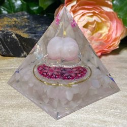 Orgone pyramide bjergkrystal
