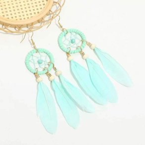 Bohemian fjer �reringe