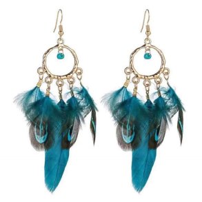 Bohemian fjer �reringe