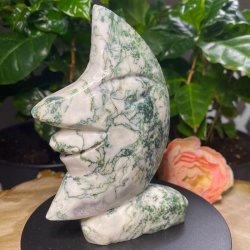 Mosagat smilende m�ne