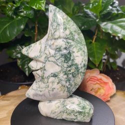 Mosagat smilende m�ne