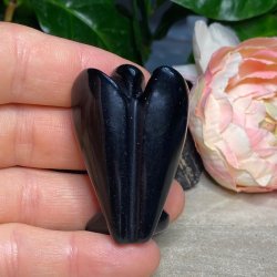 Sort obsidian engel 50mm