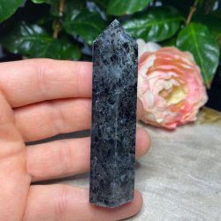 Kvarts t�rn med goetit 86mm