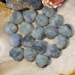 Labradorit hjerter 30mm