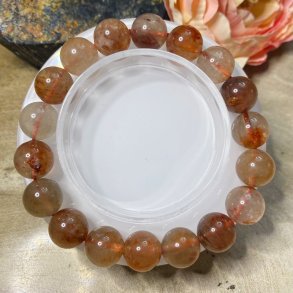 Hematoid kvarts armbnd 11mm