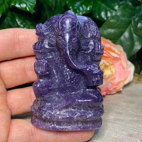 Lepidolit Ganesha 77mm