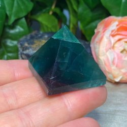 Fluorit pyramide