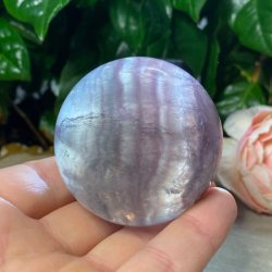 Fluorit kugle 60mm