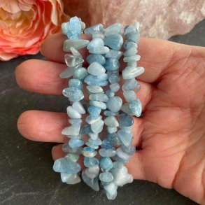 Aquamarin split armbnd