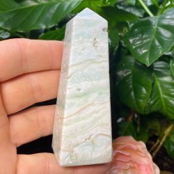 Caribisk calcit t�rn 94mm