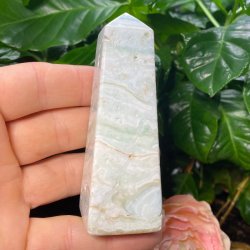 Caribisk calcit t�rn 94mm