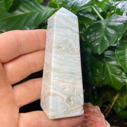 Caribisk calcit t�rn 94mm