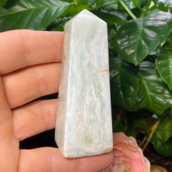 Caribisk calcit t�rn 86mm