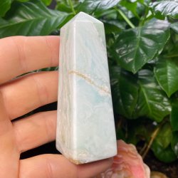 Caribisk calcit t�rn 86mm