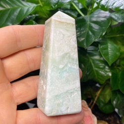 Caribisk calcit t�rn 85mm