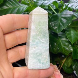 Caribisk calcit t�rn 85mm