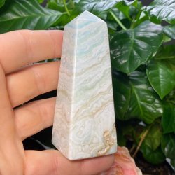 Caribisk calcit t�rn 92mm