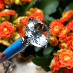 Krystal kuglepen i rd