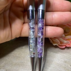 Krystal kuglepen i mats�lv