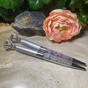 Krystal kuglepen i matslv