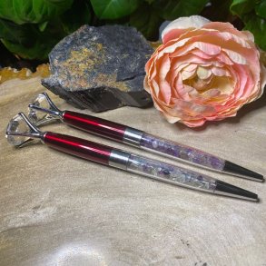 Krystal kuglepen i rd