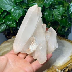 Lemurie krystal klynge