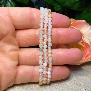 Pink aventurin armbnd 4mm