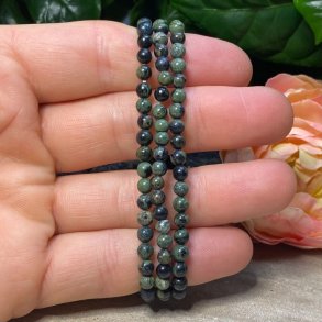 Kambaba jaspis armbnd 4mm