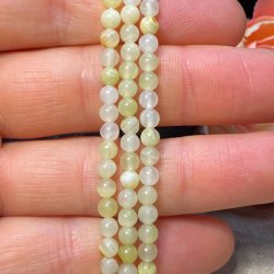 Stribet onyx armbnd 4mm