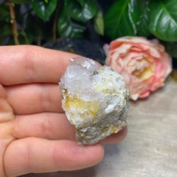 Spirit kvarts med citrin fra boekenhoutork