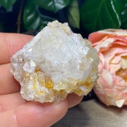 Spirit kvarts med citrin fra boekenhoutork