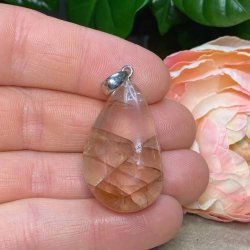 Hematoid kvarts drbe vedhng