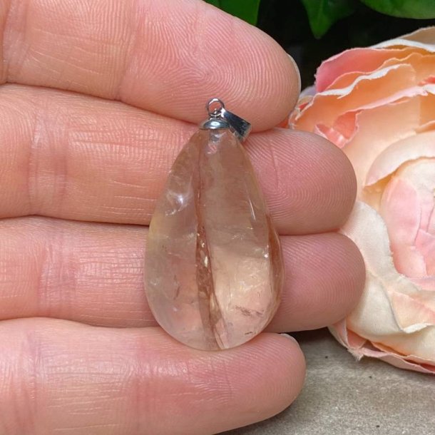 Hematoid kvarts drbe vedhng