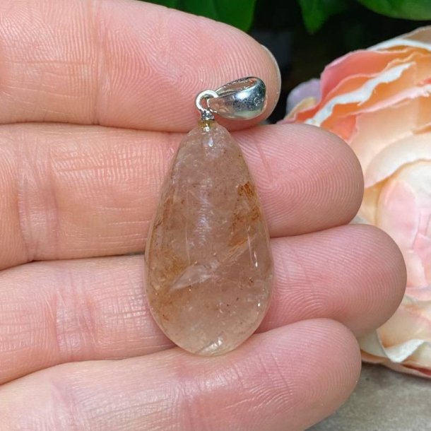 Hematoid kvarts drbe vedhng