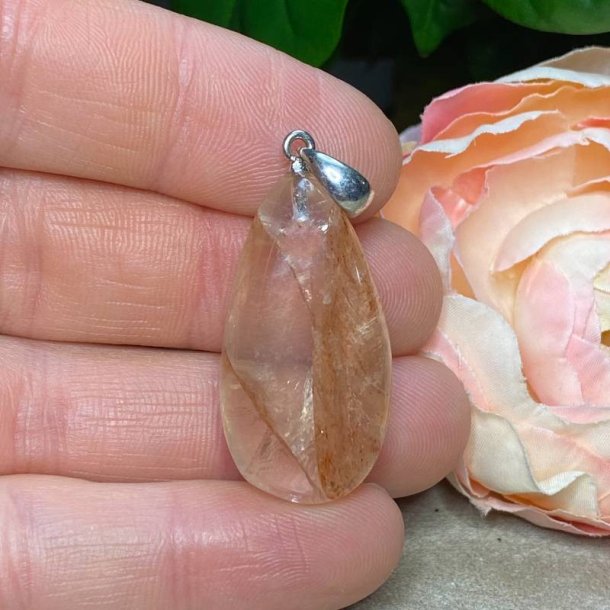 Hematoid kvarts drbe vedhng