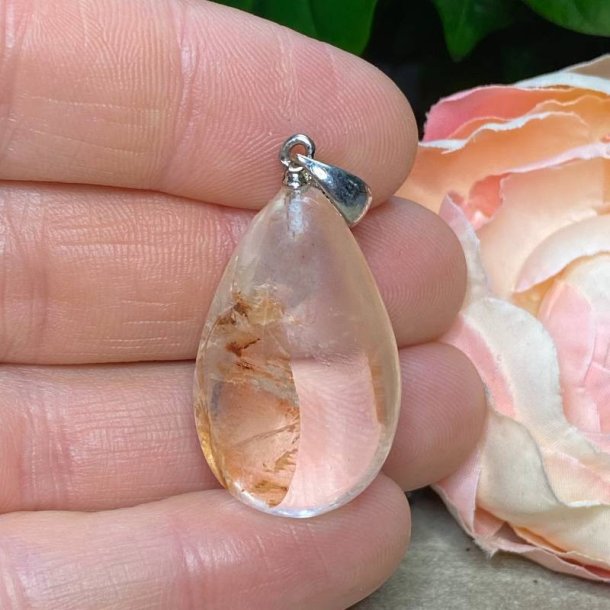 Hematoid kvarts drbe vedhng