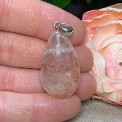 Hematoid kvarts drbe vedhng