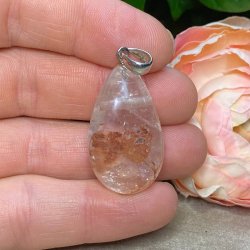 Hematoid kvarts drbe vedhng