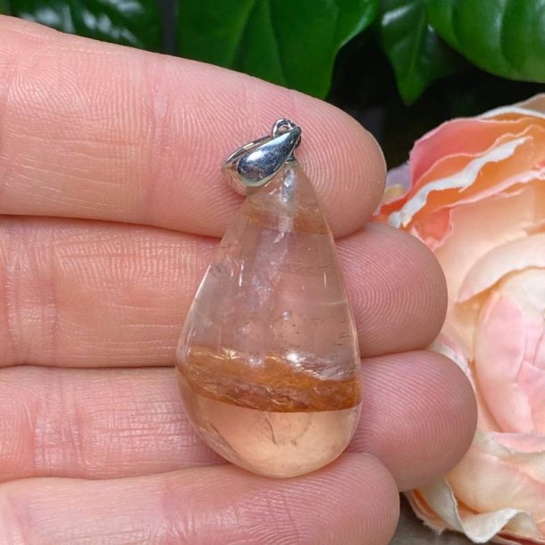 Hematoid kvarts drbe vedhng