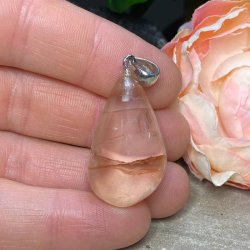 Hematoid kvarts drbe vedhng